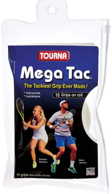 Tourna Mega Tac 10er - WHITE